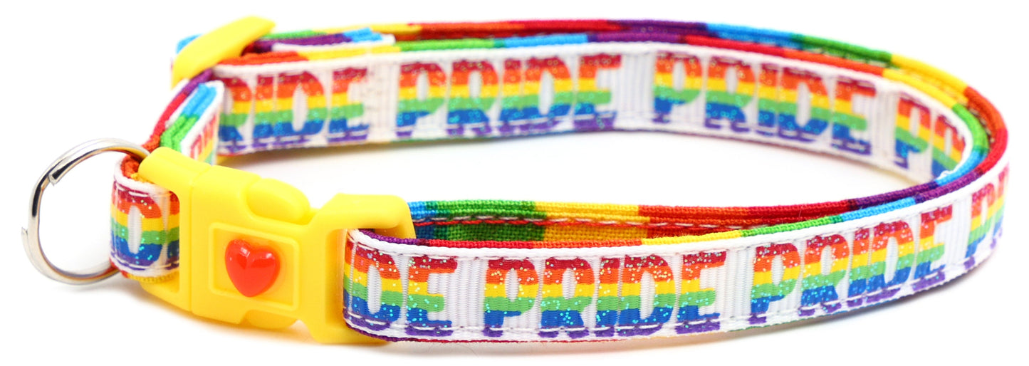 Pride Rainbow Breakaway Cat Collar-15