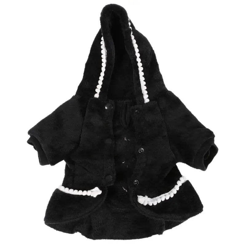 Cute Pet Dog Clothes Cute Fashion Red Black Color Dog Dress Small Dog Clothes Puppy Dot Skirts Clothes 2022