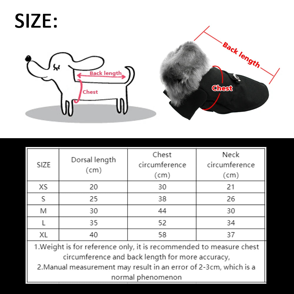 Dog Clothes Super Warm Small Dogs Clothing Pet Outfits Autumn Winter Cartoon Coat Thicker Chihuahua Boy Designer Dog Clothes