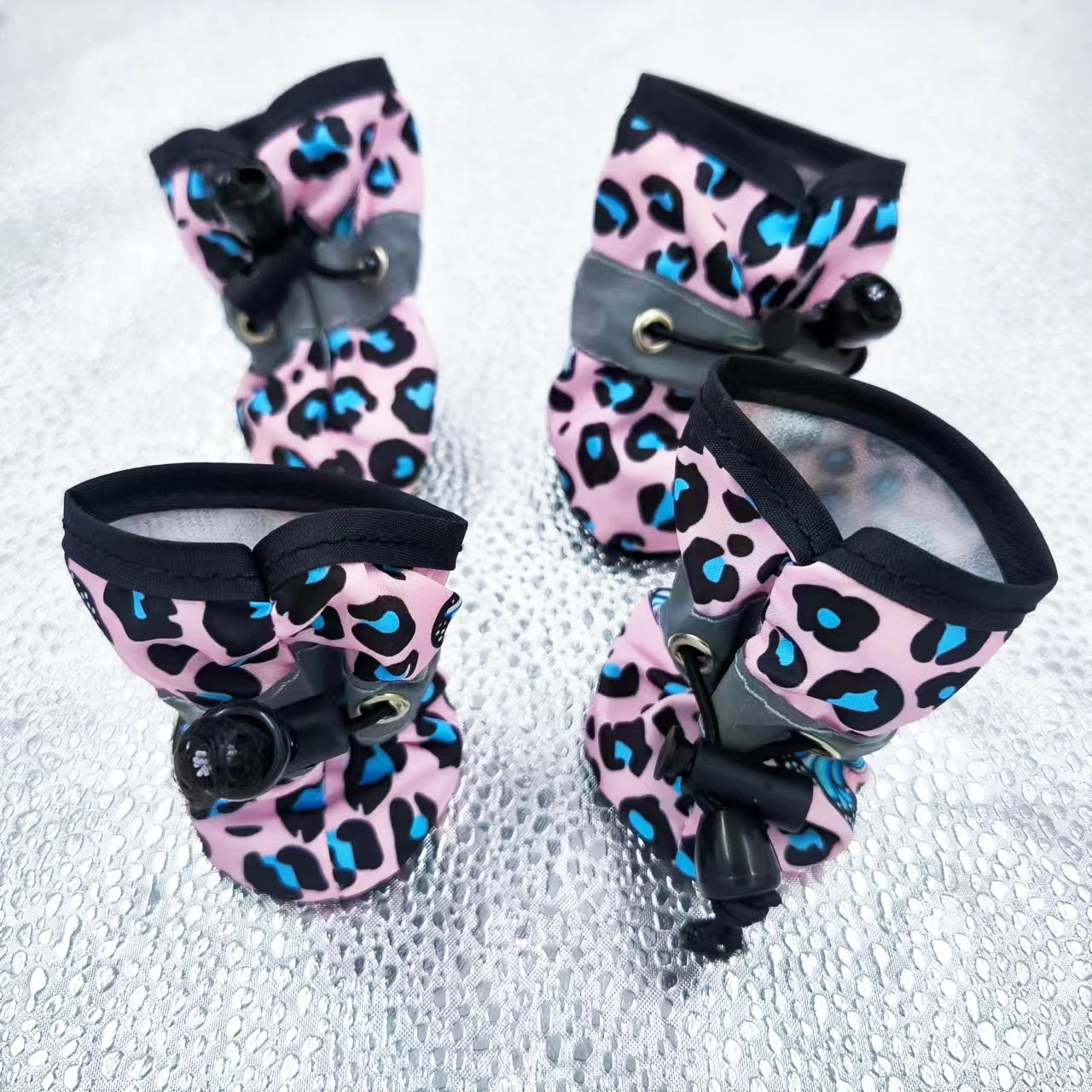 Dog Shoes for Small Medium Dogs Waterproof Adjustable Sneaker Puppy Anti Slip Reflective Boots Chihuahua French Bulldog Supplies