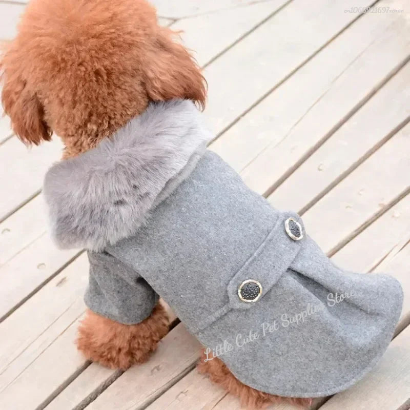 Dog Clothes Super Warm Small Dogs Clothing Pet Outfits Autumn Winter Cartoon Coat Thicker Chihuahua Boy Designer Dog Clothes
