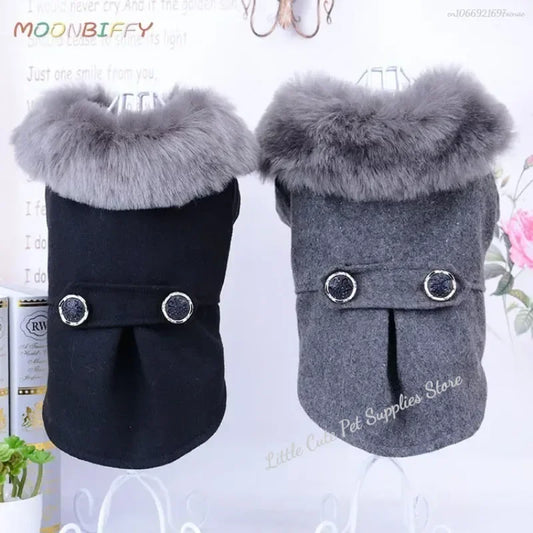 Dog Clothes Super Warm Small Dogs Clothing Pet Outfits Autumn Winter Cartoon Coat Thicker Chihuahua Boy Designer Dog Clothes