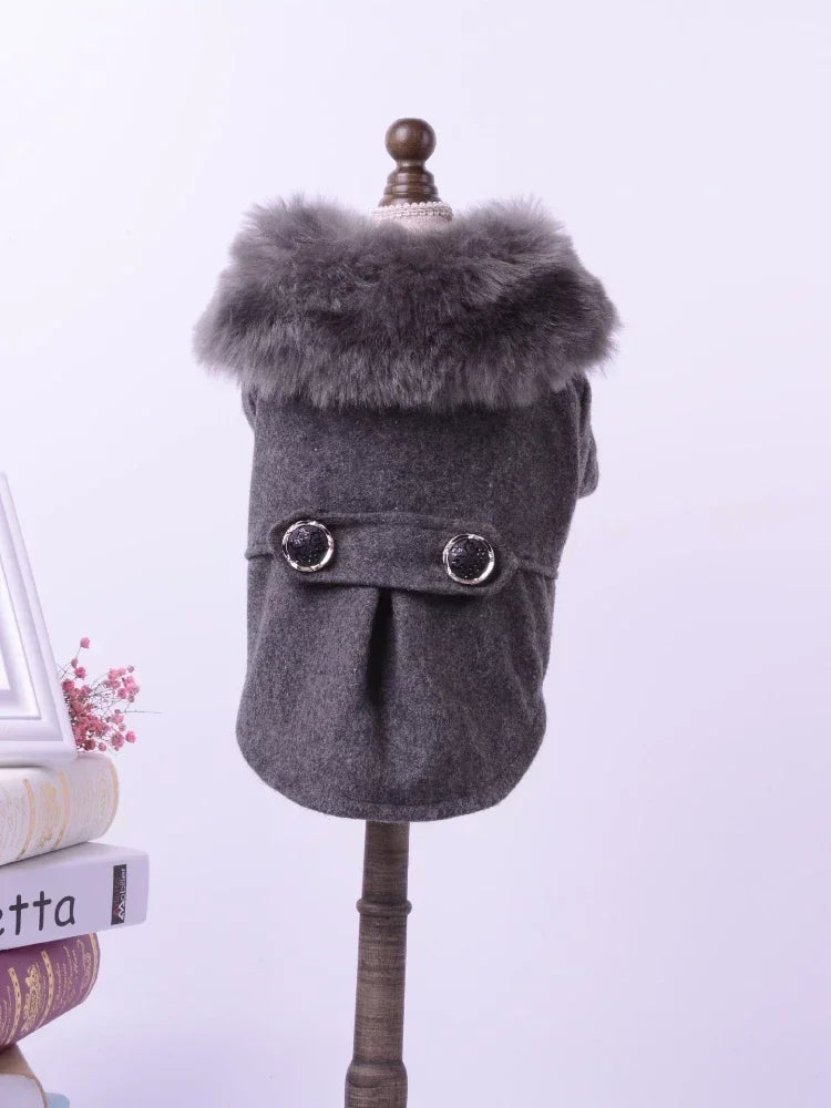 Dog Clothes Super Warm Small Dogs Clothing Pet Outfits Autumn Winter Cartoon Coat Thicker Chihuahua Boy Designer Dog Clothes