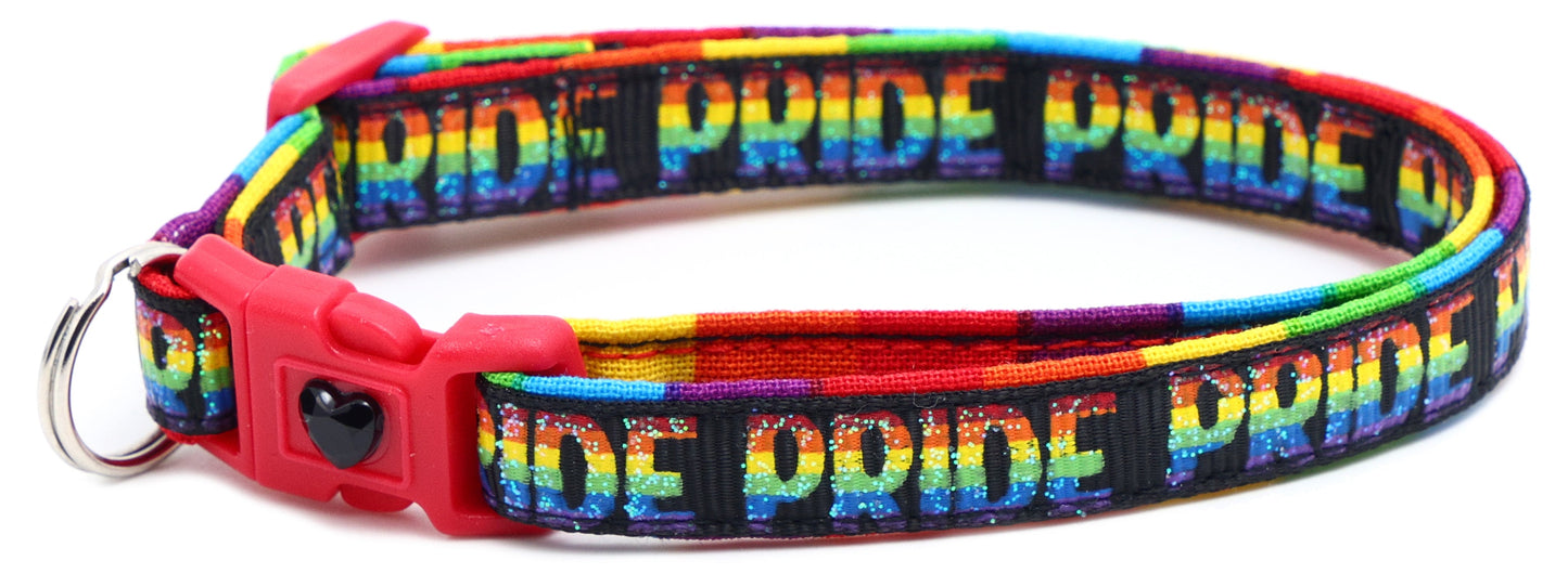 Pride Rainbow Breakaway Cat Collar-4