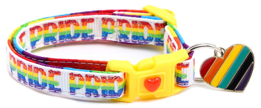 Pride Rainbow Breakaway Cat Collar-10