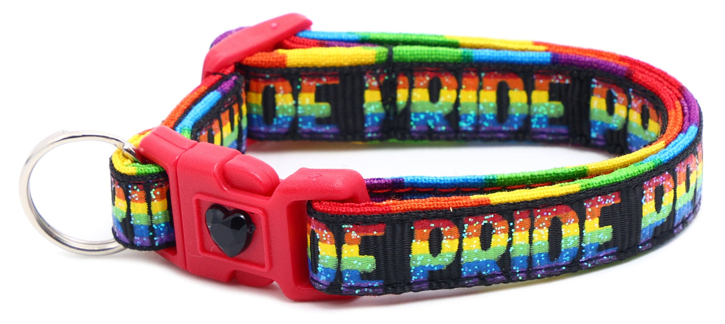 Pride Rainbow Breakaway Cat Collar-16