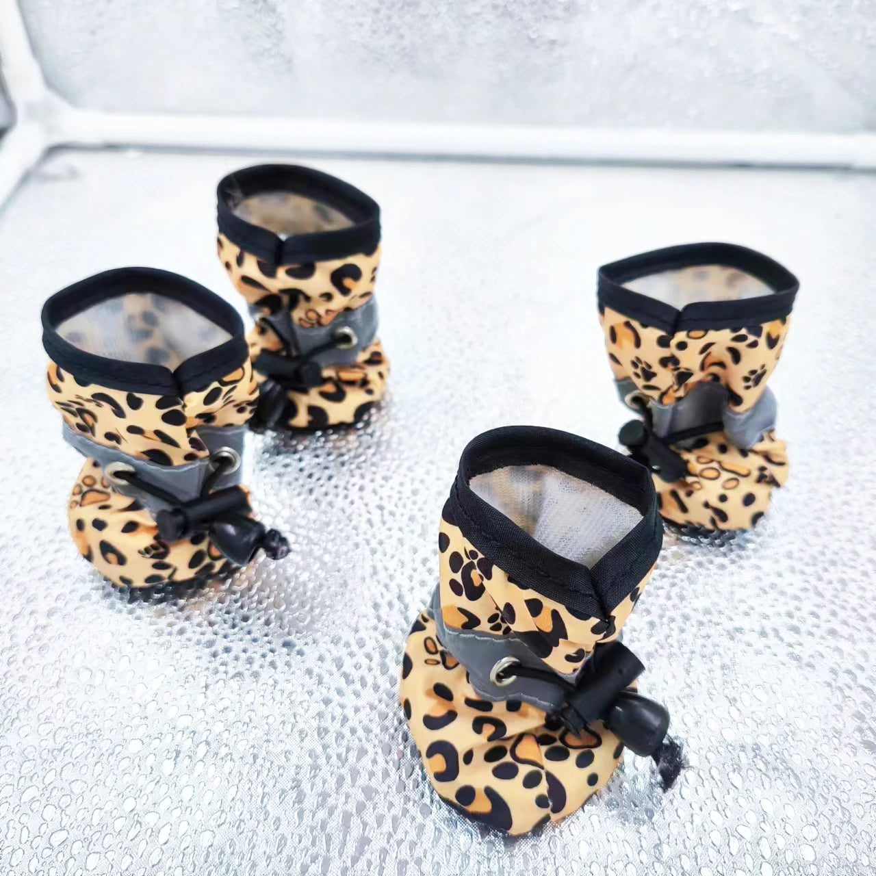 Dog Shoes for Small Medium Dogs Waterproof Adjustable Sneaker Puppy Anti Slip Reflective Boots Chihuahua French Bulldog Supplies