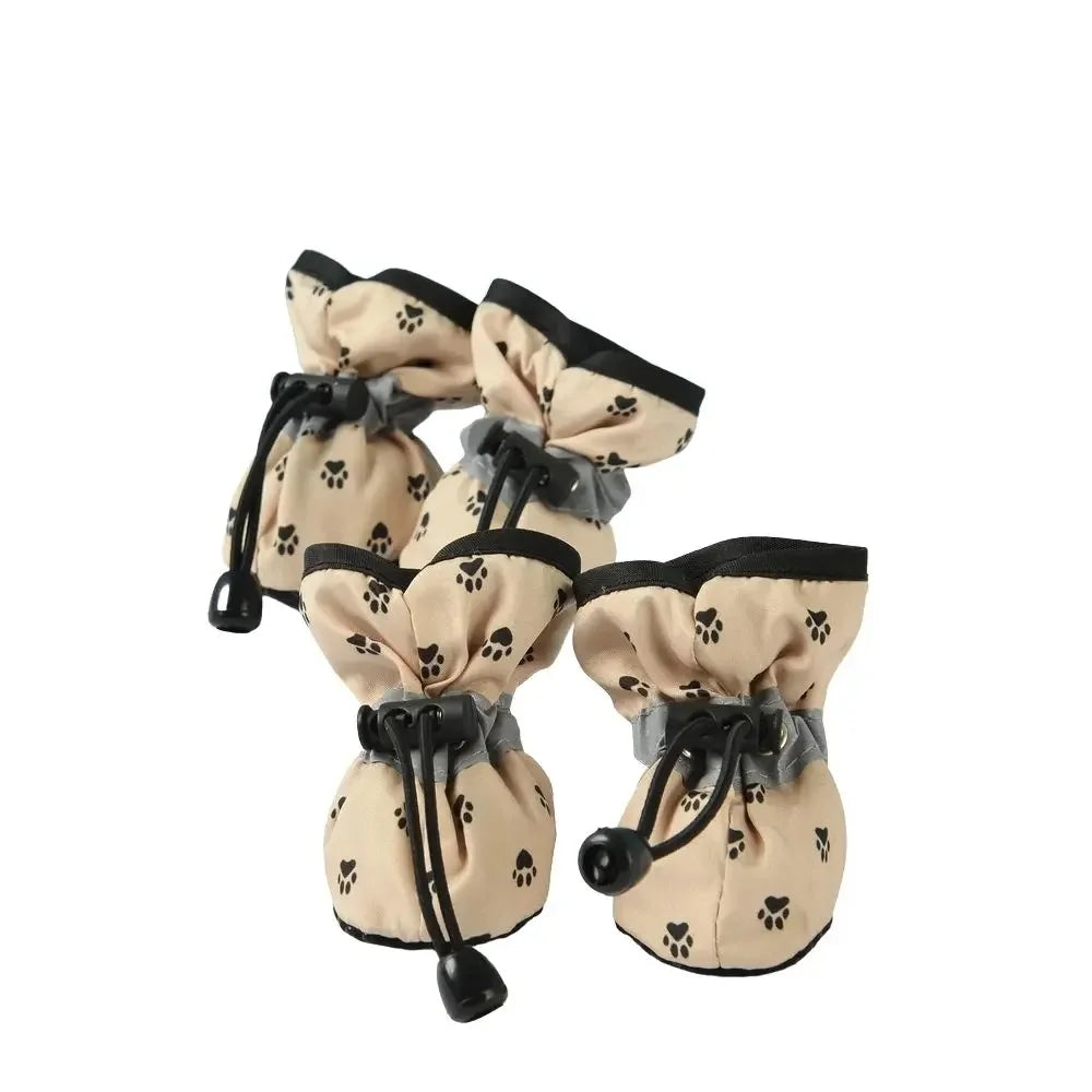 Summer Dog Shoes Soft Anti-slip For Small Medium Dogs Cute Waterproof Adjustable Puppy Footwear Chihuahua Yorkshire Pug Supplies