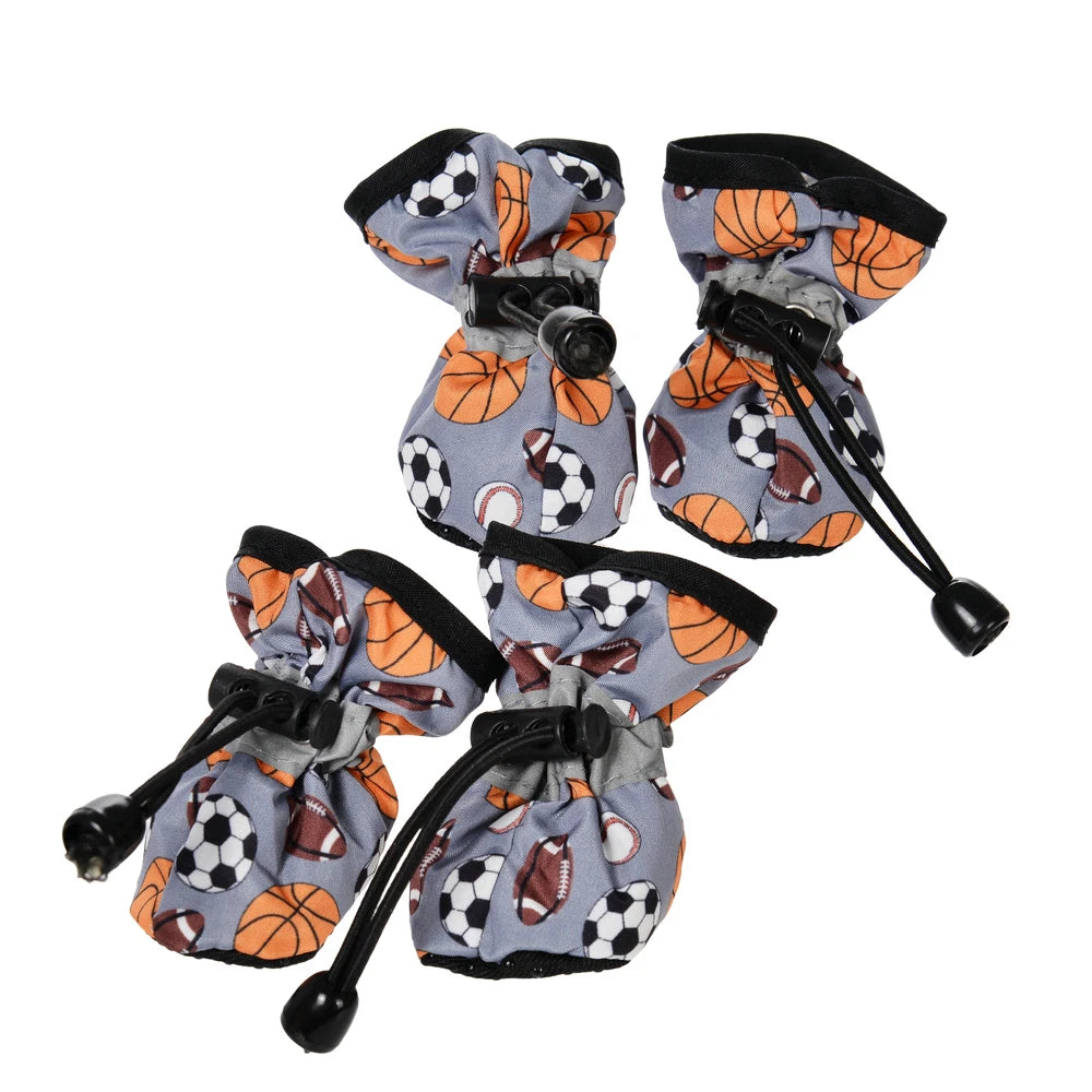 Summer Dog Shoes Soft Anti-slip For Small Medium Dogs Cute Waterproof Adjustable Puppy Footwear Chihuahua Yorkshire Pug Supplies