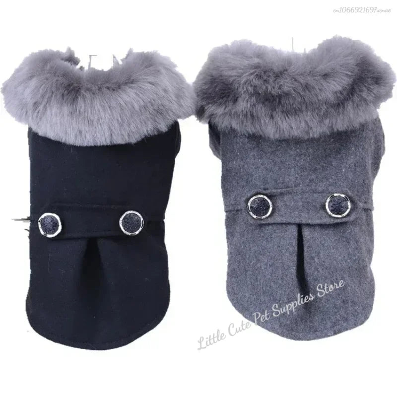Dog Clothes Super Warm Small Dogs Clothing Pet Outfits Autumn Winter Cartoon Coat Thicker Chihuahua Boy Designer Dog Clothes