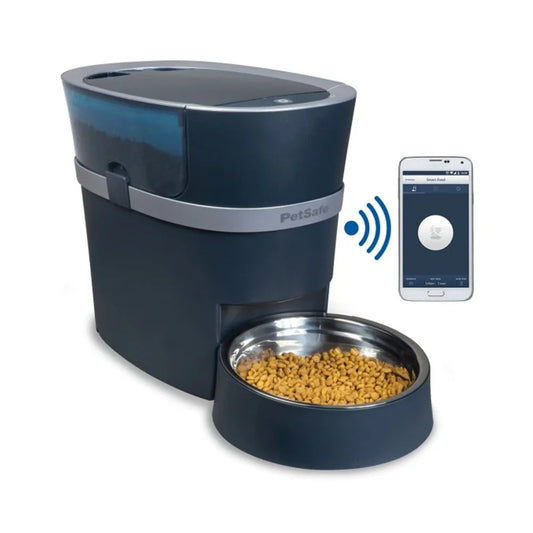 Take the stress out of pet feeding with the PetSafe Smart Feed Automatic Feeder — a reliable, pet-safe solution that simplifies mealtime for both you and your furry friend.